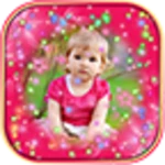 glitter photo frames android application logo